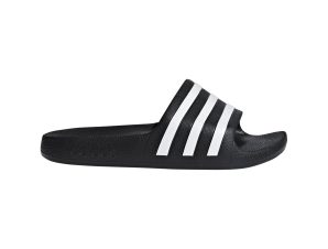 adidas – Adilette Aqua Slides – CBLACK/FTWWHT/CBLACK