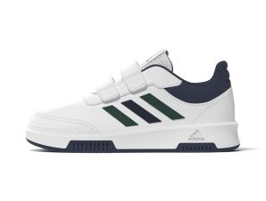 adidas – Tensaur Hook and Loop Shoes – FTWWHT/CGREEN/CONAVY