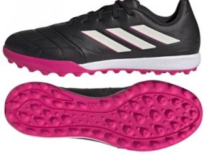 Adidas Copa Pure.3 TF GY9054 Χαμηλά Ποδοσφαιρικά Παπούτσια με Σχάρα Core Black / Zero Metalic / Team Shock Pink 2