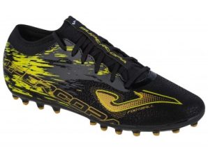 Joma Super Copa 2301 AG SUPW2301AG Χαμηλά Ποδοσφαιρικά Παπούτσια με Τάπες Μαύρα